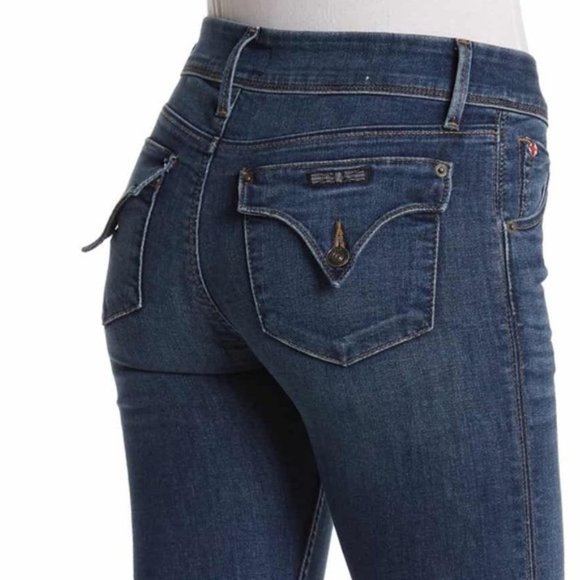 HUDSON Collin Crop Stretchy Skinny Bastille Jeans - Picture 5 of 11